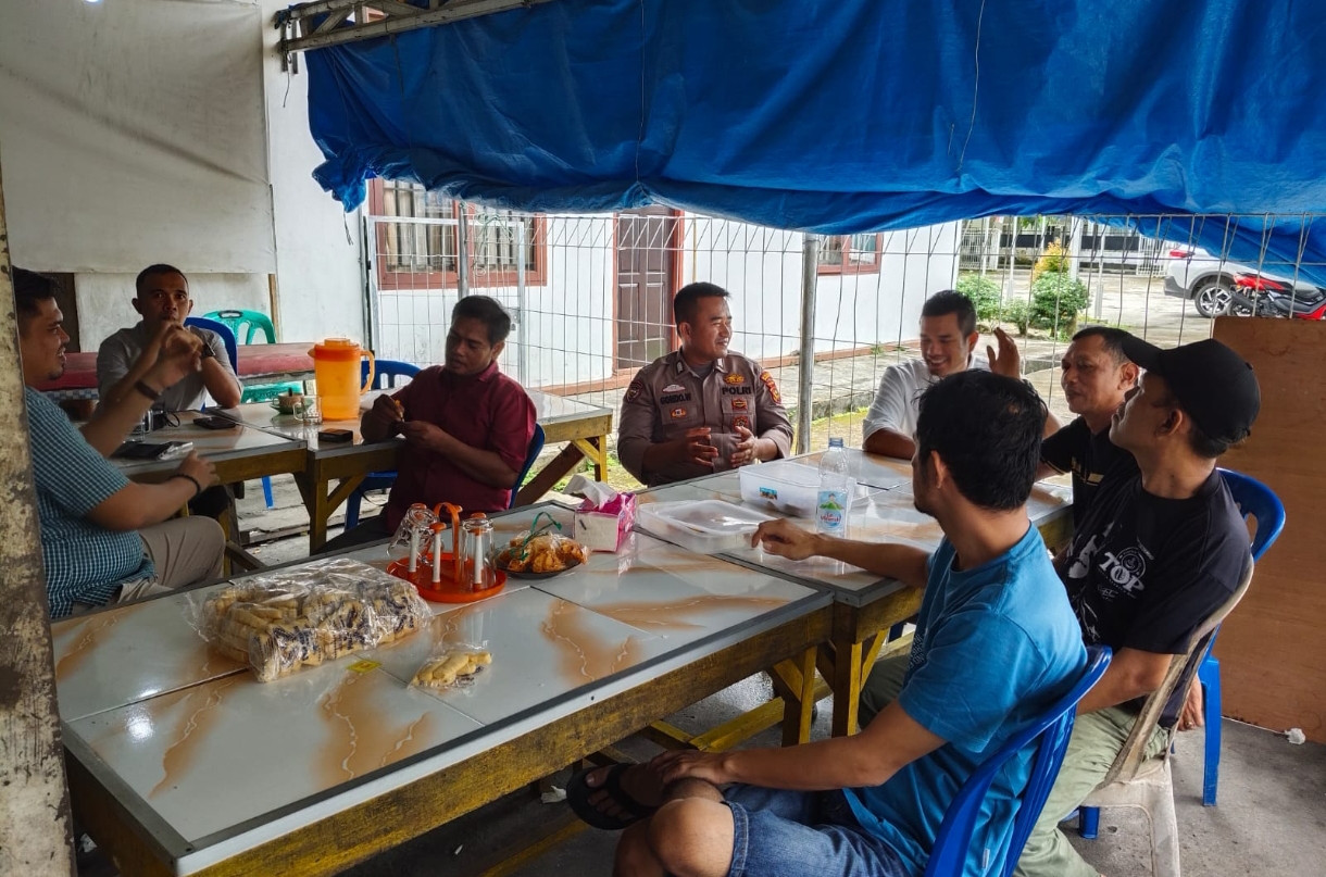 Sat Binmas Polres Rohul Gelar Cooling System Bersama Warga Ciptakan Pilkada Damai