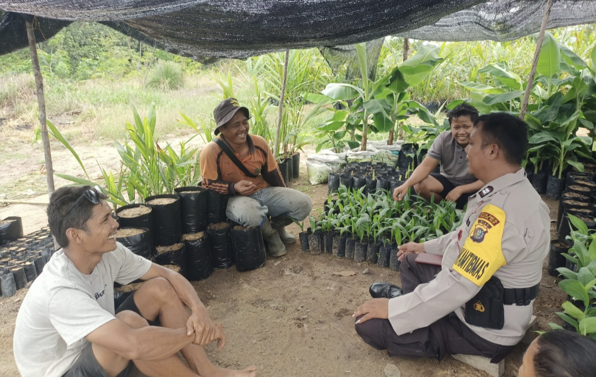 Masifkan Cooling System di Pujud Utara, Warga Diajak Jaga Kamtibmas