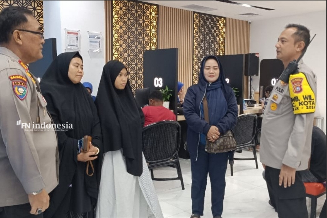 Giat Cooling System Dengan Nasabah Bank Kompol Herman Beri Pesan Damai