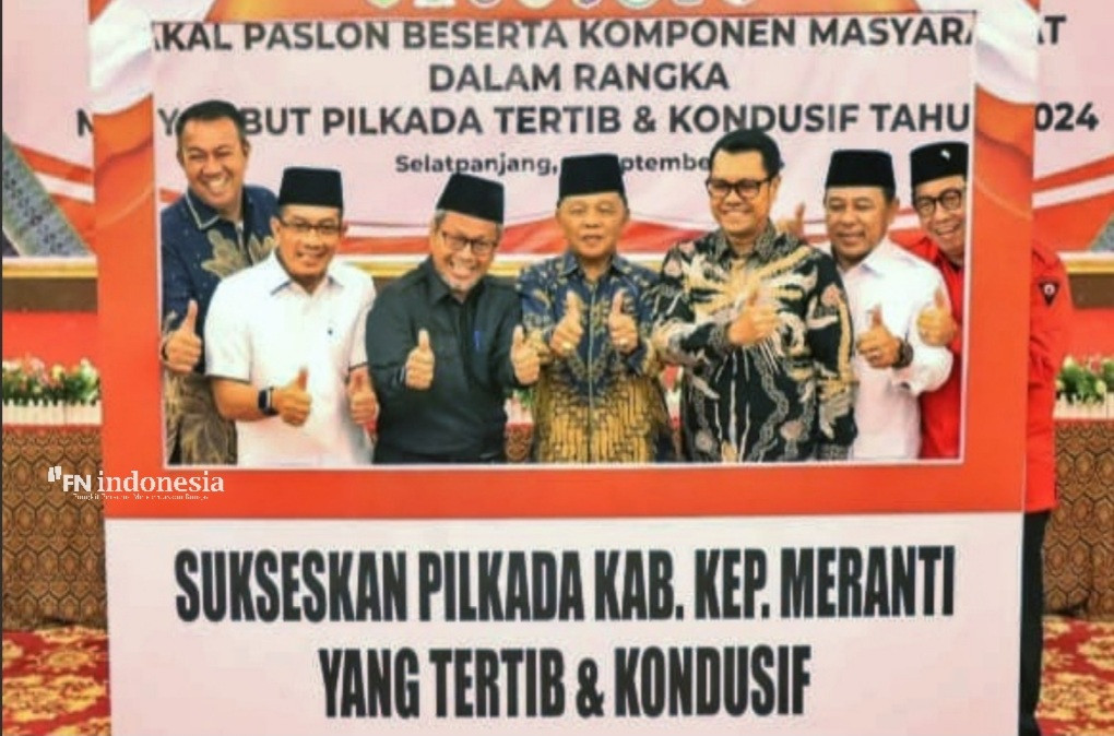 Silaturahmi 4 Paslon, Ini Pesan Kapolres Meranti Dalam Ciptakan Suasana Pilkada Yang Kondusif 