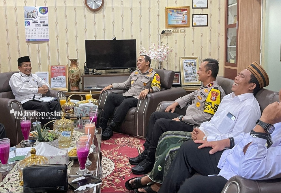 Silaturahmi ke PCNU Pekanbaru, Kombes Jeki ajak Tokoh Agama Wujudkan Pilkada Damai
