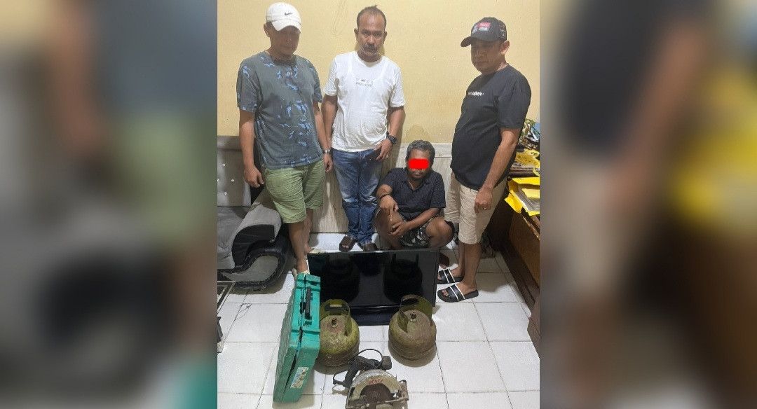 Polsek Tualang Ungkap Kasus Pencurian dengan Pemberatan, Pelaku dan Barang Bukti Diamankan
