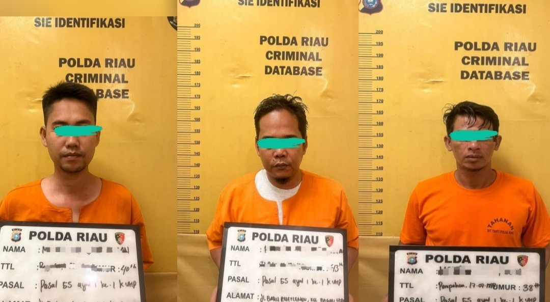 Polda Riau Bongkar Sindikat BBM Subsidi Ilegal di Rohil, Tiga Orang Ditangkap