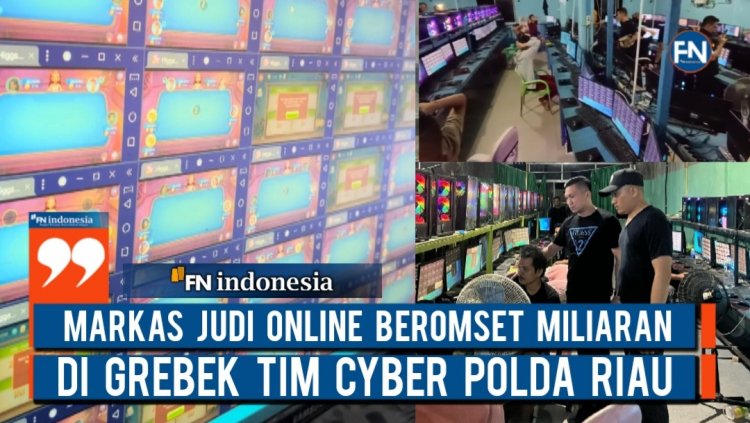 Markas Judi Online Beromset Miliaran Di Grebek Tim Cyber Polda Riau