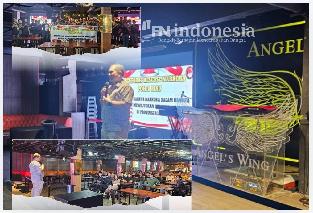 Kunjungi ANGEL S WING, Ditresnarkoba Polda Riau Gelar Sosialisasi Bahaya Narkoba dan Pilkada Damai