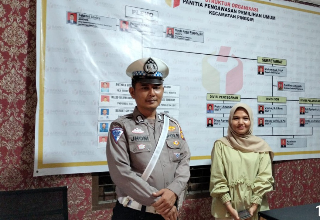 Polsek Pinggir Gelar Sosialisasi dan Patroli Preventif dalam Operasi Mantap Praja Lancang Kuning 2024