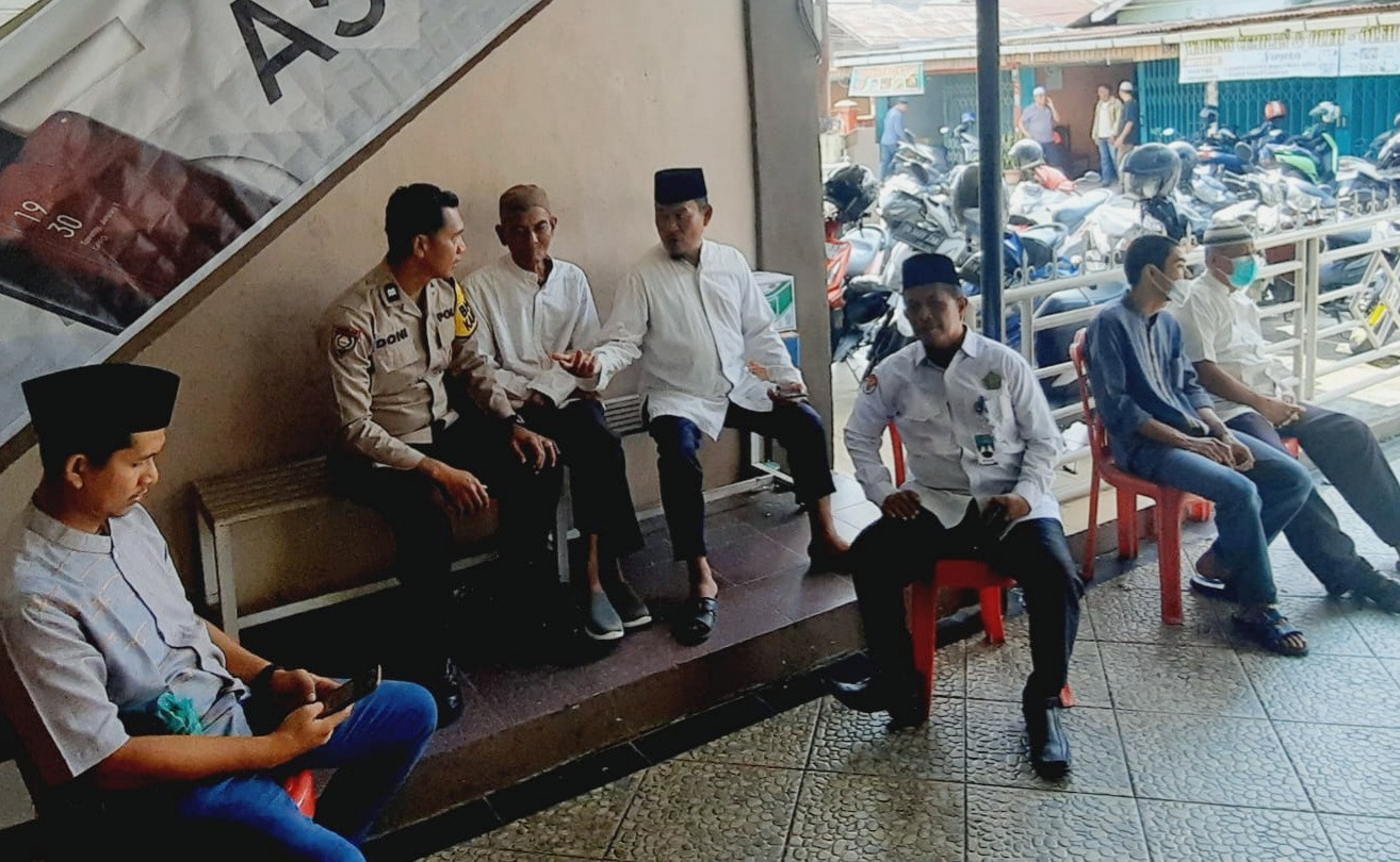 Polsek Sukajadi Ajak Warga Kampung Tengah Jaga Keamanan Jelang Pemilukada 2024 