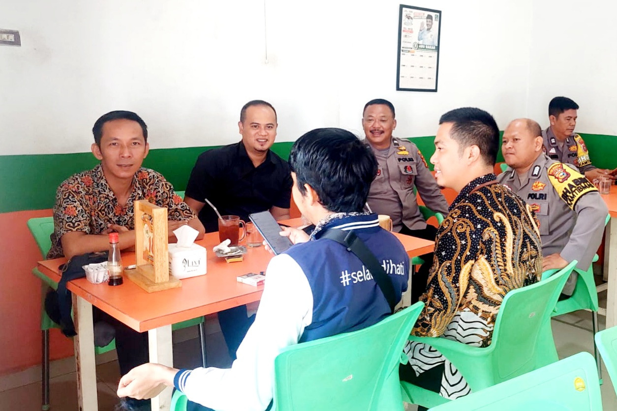 Intensifkan Patroli, Polsek Binawidya Cooling System Bersama Tokoh Masyarakat