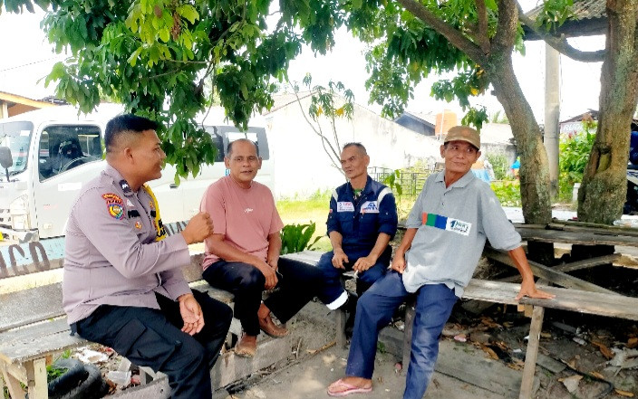 Polsek Mandau Ajak Kaum Baby Boomers Tidak Golput