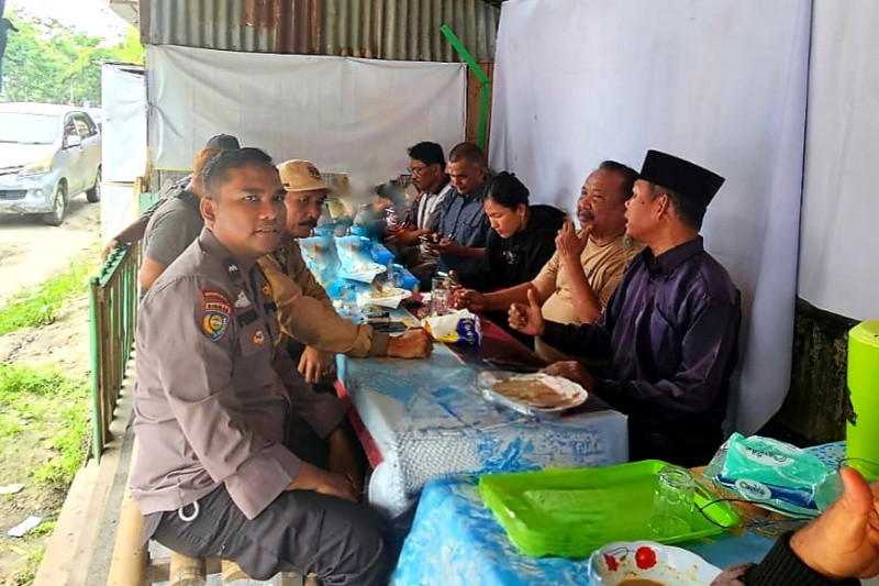 Bhabin Binawidya Kolaborasi Bersama Tokoh Masyarakat Sukseskan Pemilukada 2024