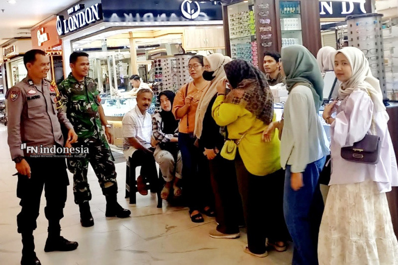 Bangun Komunikasi dengan Pedagang Sukaramai, Ini Pesan Bhabin Kota Pekanbaru