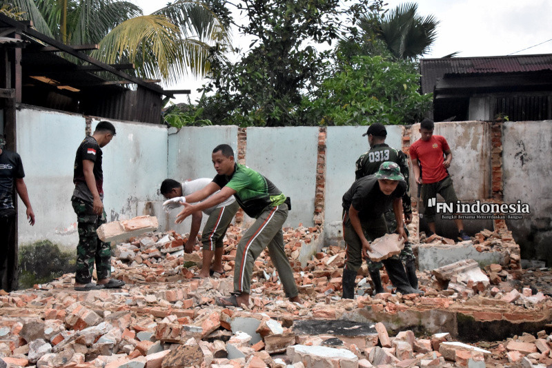 TNI Peduli Pendidikan, Korem 031/Wira Bima Renovasi Panti Asuhan Bhakti Mufariddun