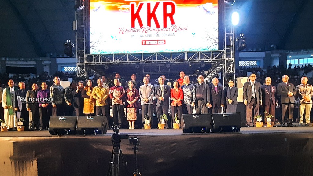 Wujud Toleransi dan Kerukunan, Kapolda Riau Hadiri Pembukaan KKR Akbar di Pekanbaru