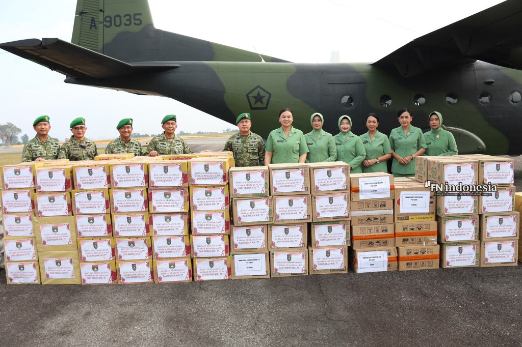 Kodam XIX/Tuanku Tambusai Kirim Bantuan Kemanusiaan untuk Korban Bencana di Aceh, Sumbar, dan Sumut