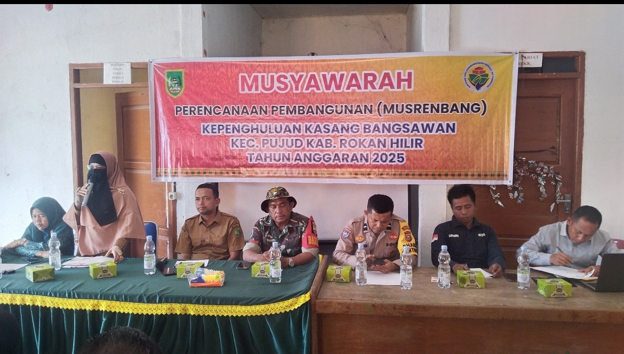 Warga Kasang Bangsawan Dukung Cooling System Polsek Pujud