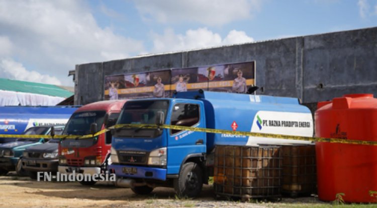 Polisi Bongkar Komplotan Penyalahgunaan BBM Subsidi terbesar Tahun 2022 di Pati