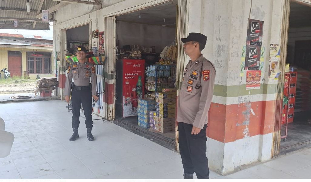 Patroli KRYD Polsek Kerinci Kanan Antisipasi Kejahatan C3 dan Gangguan Kamtibmas