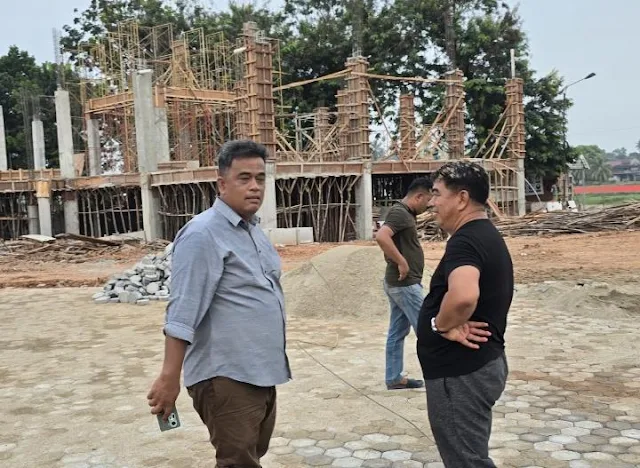 Arena Utama MTQ XXX Kuansing Capai 95 Persen, Siap Rampung Pekan Ini