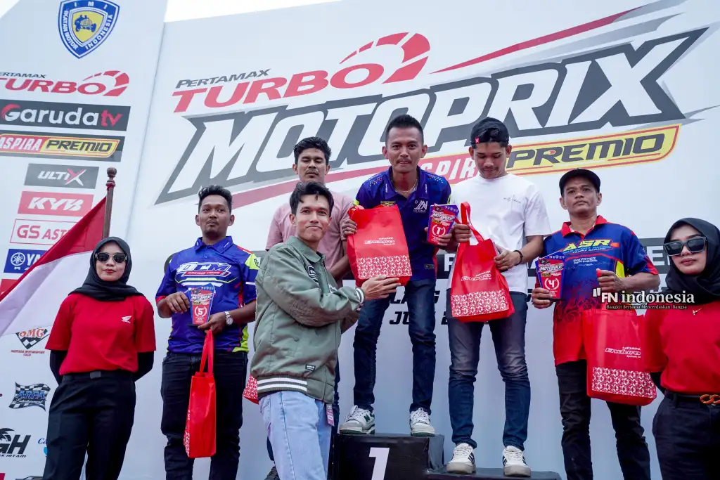 Pertamina Sumbagut Perkuat Dukungan bagi Industri Otomotif di Ajang Pertamax Turbo Aspira Premio MotoPrix Region A di Aceh