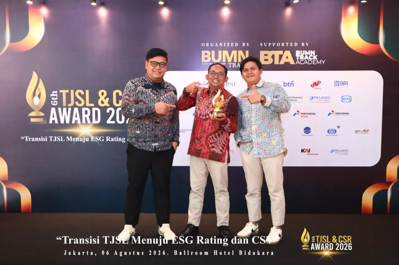 Pertamina Patra Niaga Sumbagut Raih Predikat Platinum TSJL & CSR Award 2026, Bukti Nyata Komitmen Keberlanjutan