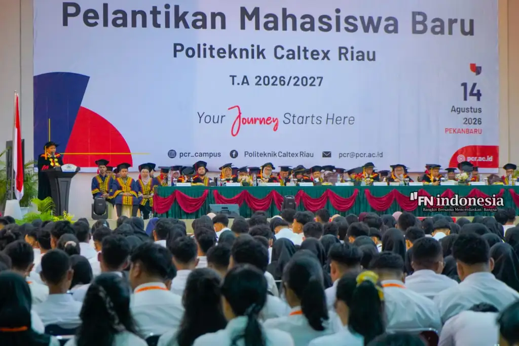 Politeknik Caltex Riau Lantik 1.077 Mahasiswa Baru Tahun Akademik 2026