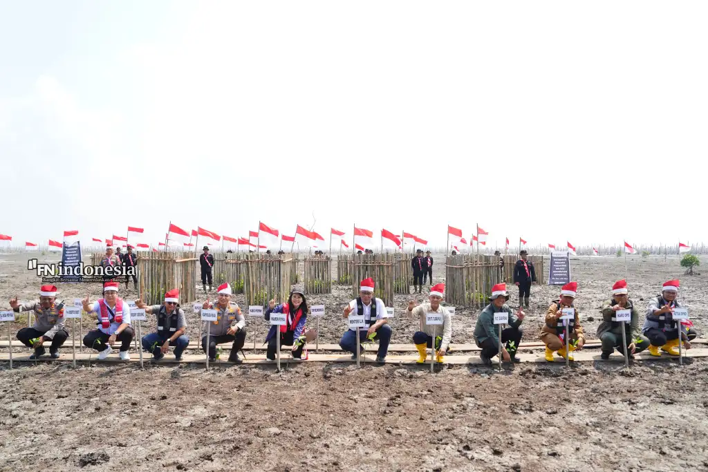 Ekspedisi Merah Putih Presisi Tembus Kuala Selat, Polda Riau Dorong Pemulihan 1.700 Hektare Pesisir Terdampak Abrasi