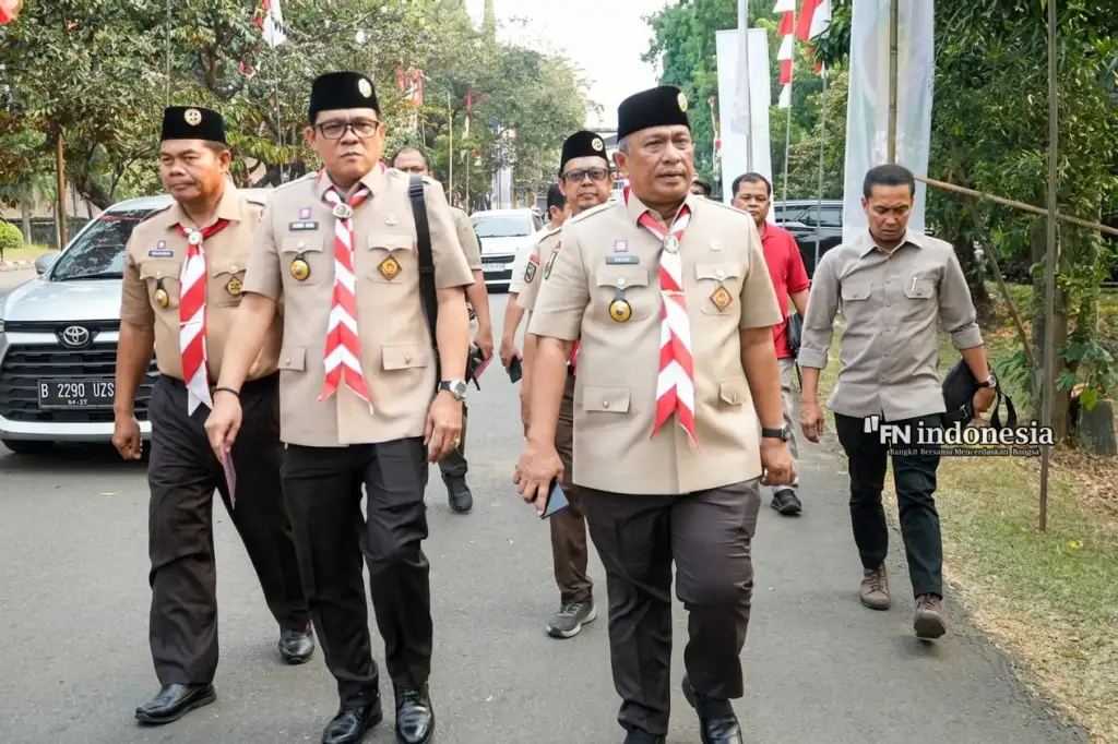 Bupati Anton Hadiri Pembukaan Jambore Nasional XII Tahun 2026 di Buperta Cibubur