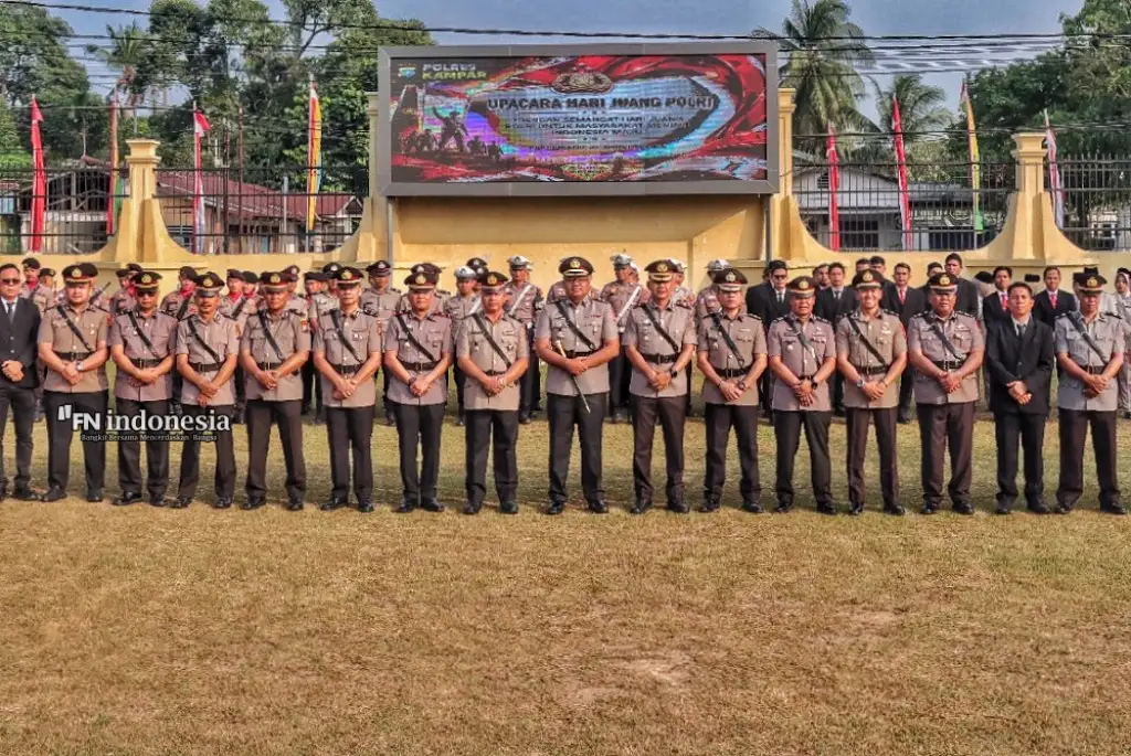 Hari Juang Polri, Kapolres Kampar Tekankan Profesionalisme dan Pengabdian kepada Masyarakat