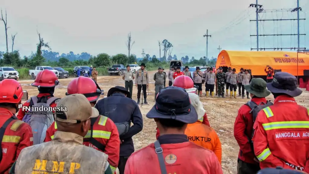 30 Hektare Karhutla di Sekitar Taman Nasional Zamrud Terkendali, Tim Gabungan Tarik Operasi