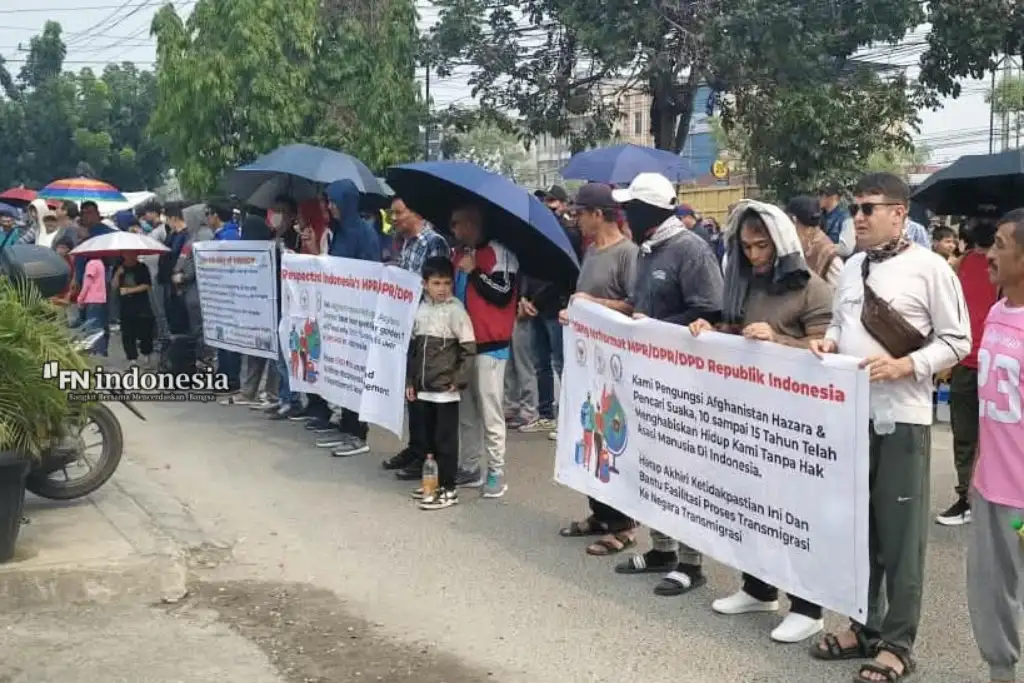 “13 Tahun Cukup!” 150 Pengungsi Afghanistan Desak UNHCR Buka Jalan ke Negara Ketiga