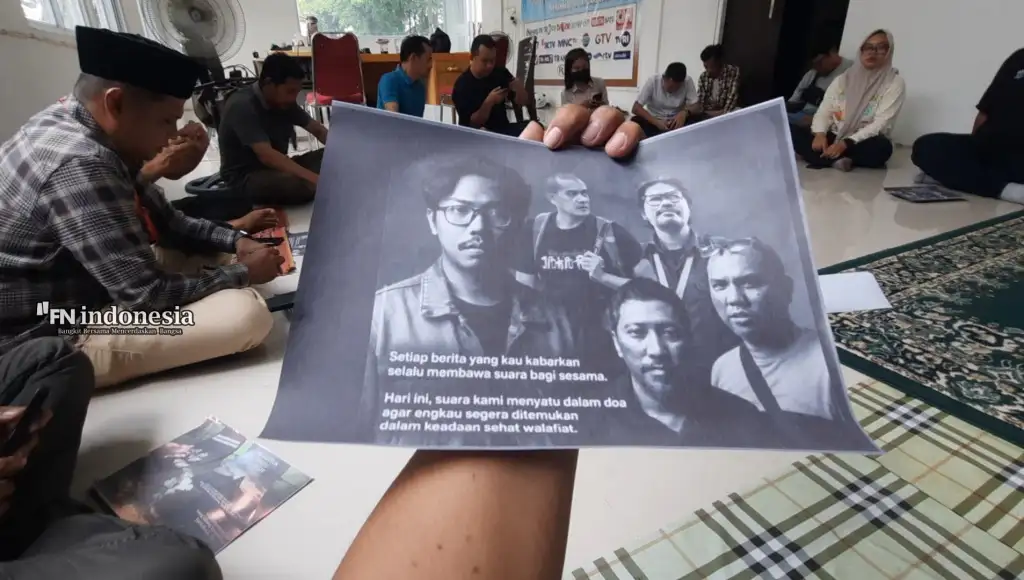 PFI Pekanbaru Bersama Jurnalis Riau Gelar Yasin dan Tahlil untuk Lima Rekan yang Hilang di Selat Sunda