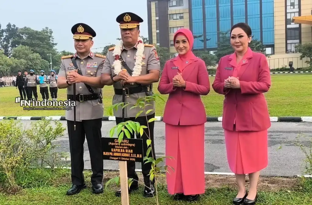 Kapolda Riau Irjen Arman Achdiat Puji Pengabdian Herry Heryawan, Siap Lanjutkan Program Unggulan Polda Riau