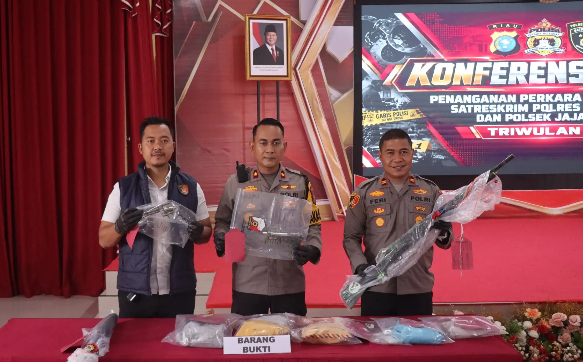 Polres Kampar Ungkap 52 dari 104 Kasus C3, Pengancaman hingga Karhutla Jadi Sorotan