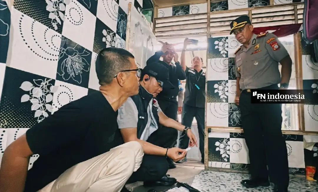 Sehari Menjabat, Kapolresta Pekanbaru Pimpin Penggerebekan Narkoba di Pangeran Hidayat